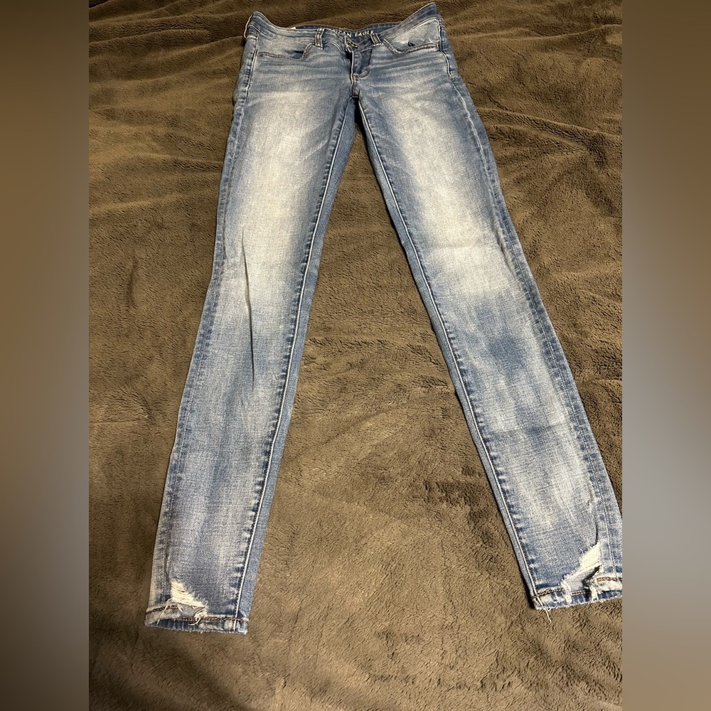 AE SUPER STRETCH jeans/jogging light denim